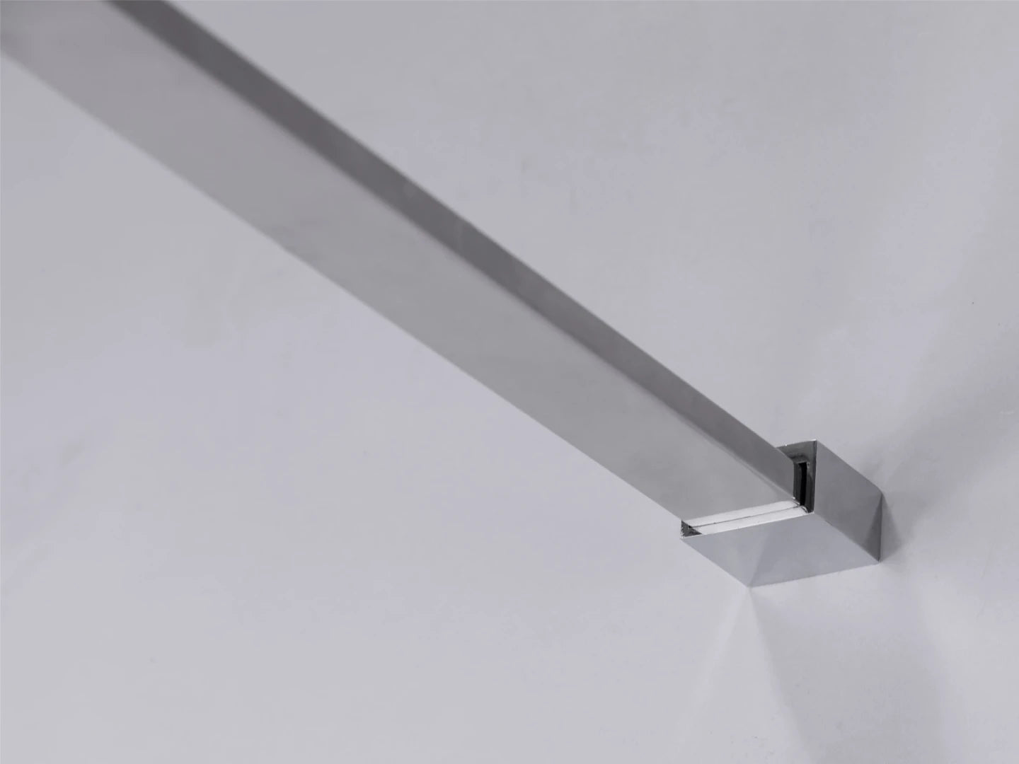 Douchewand - Mesa Chroom - verstelbaarx120x195cm