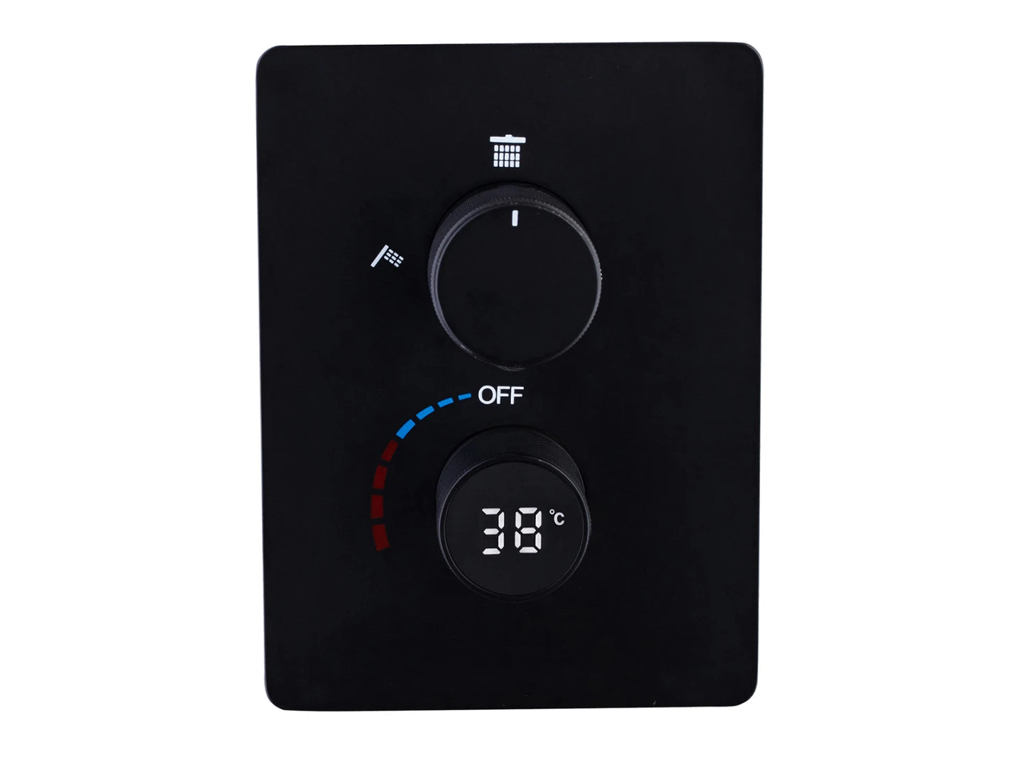 Inbouw regendoucheset - Digitaal display - Waterval - Jayden
