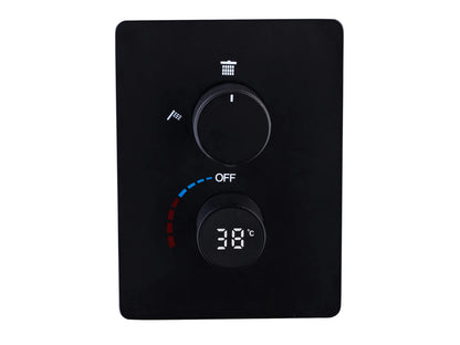 Inbouw regendoucheset - Digitaal display - Waterval - Jayden