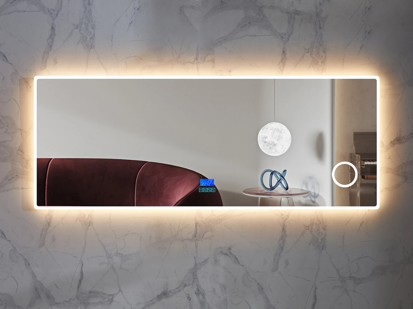 LED Badkamerspiegel - Bluetooth - Myla 200x70cm