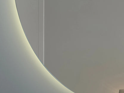 LED Badkamerspiegel - halfrond links - Jill 60x120cm
