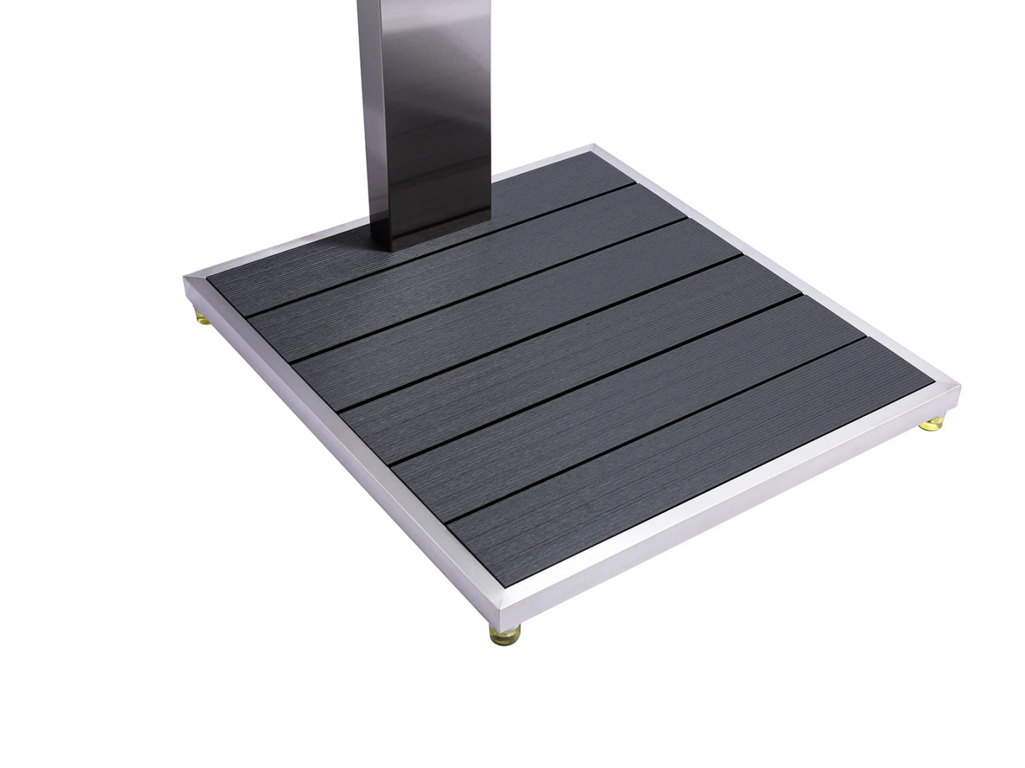 Buitendouche - Spice Geborsteld RVS - 77x77x210cm
