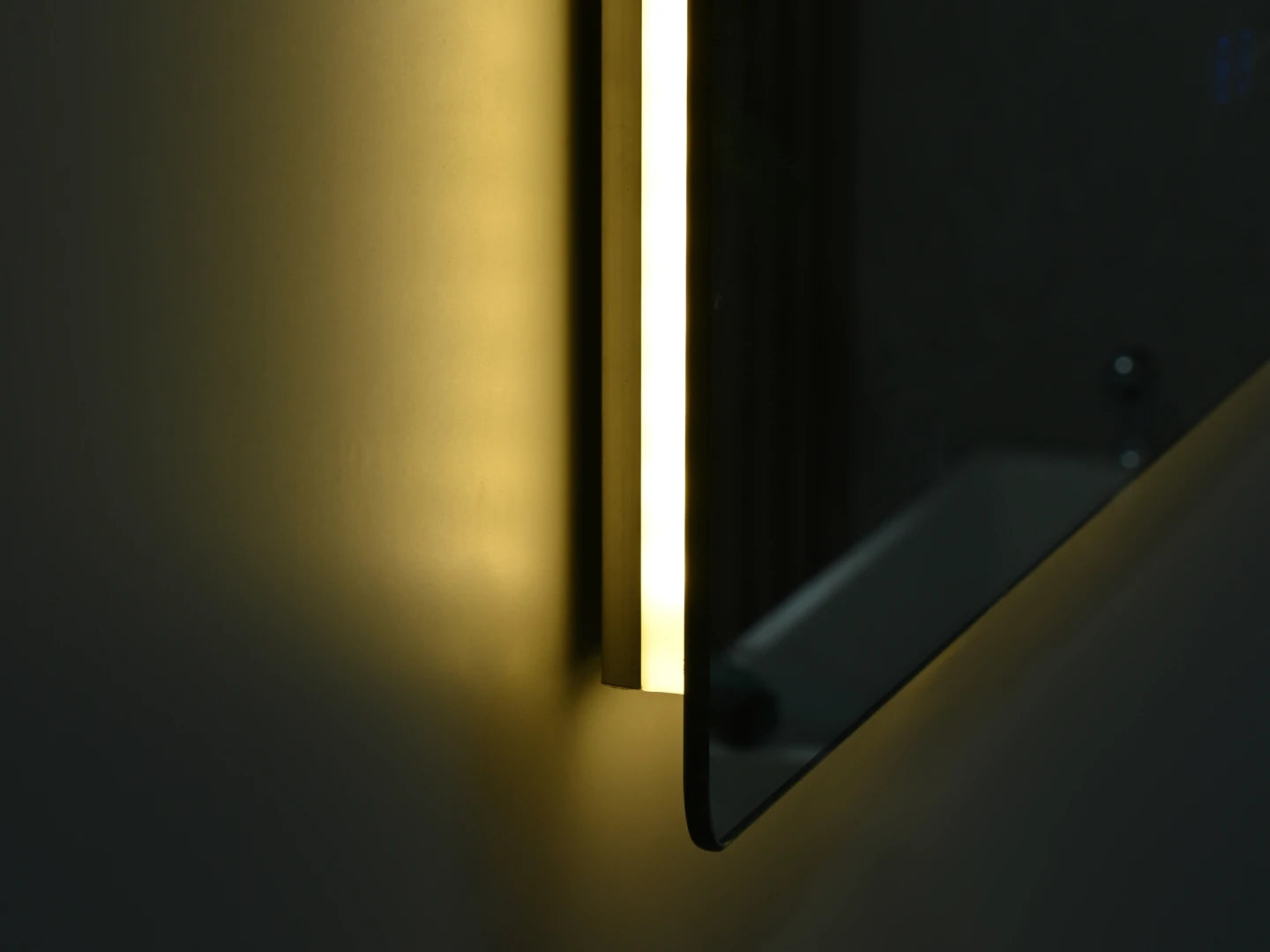 LED Badkamerspiegel - halfrond links - Jill 60x120cm