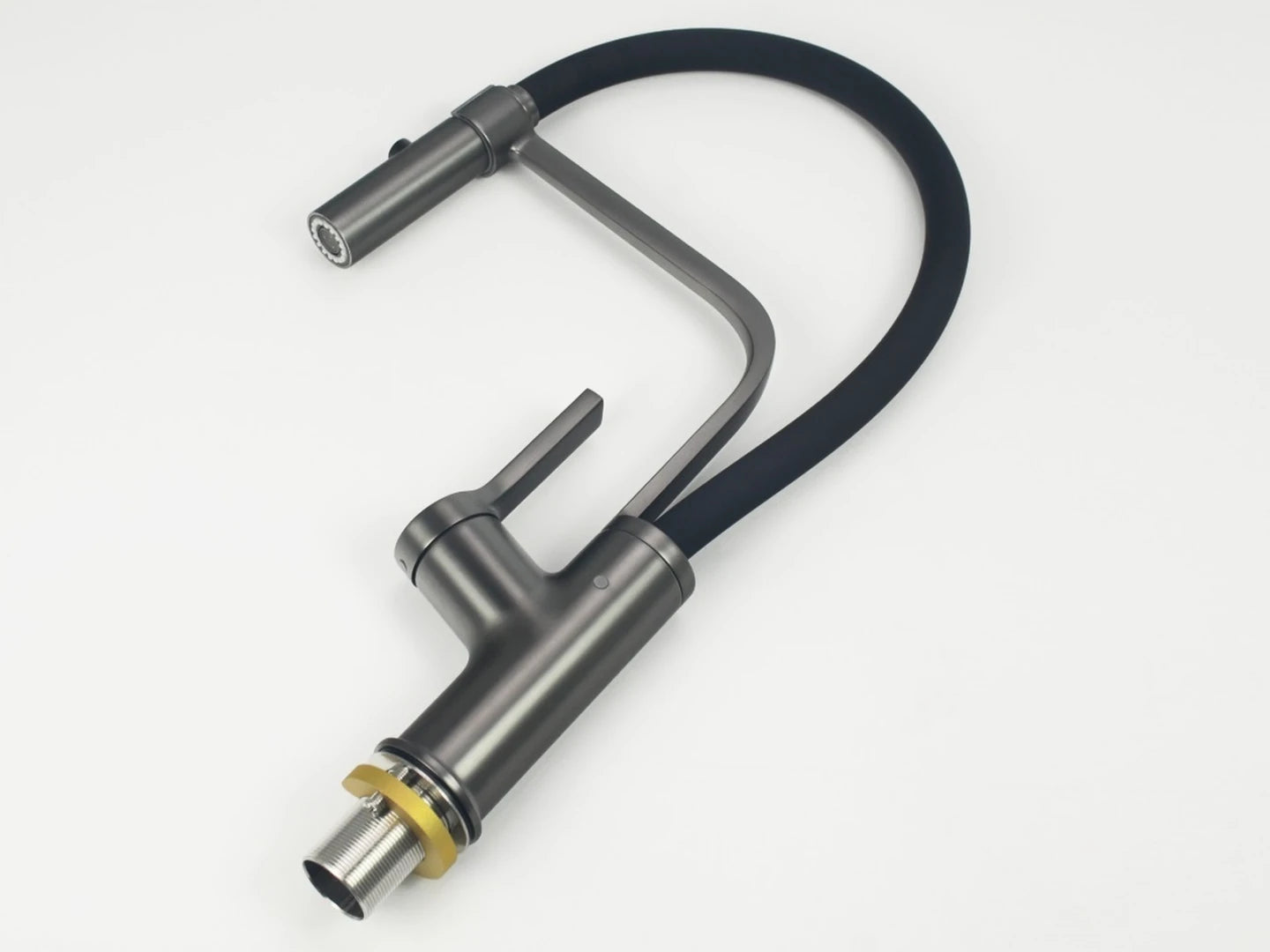 Keukenkraan - Uitneembare uitloop - Borago Gunmetal grey - 42cm