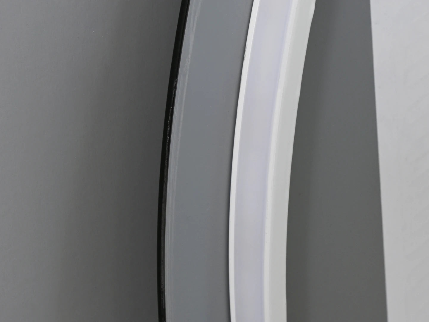 LED Badkamerspiegel - halfrond links - Jill 60x120cm