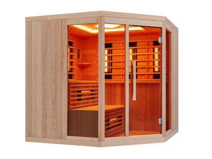 Sauna met infrarood stralers - John Bruin - 210x210x200cm