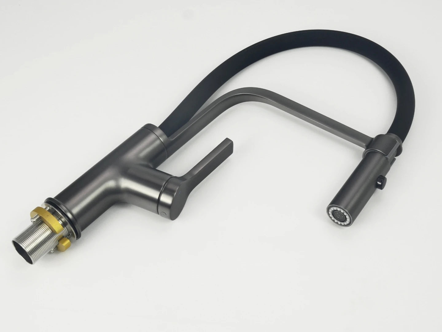 Keukenkraan - Uitneembare uitloop - Borago Gunmetal grey - 42cm