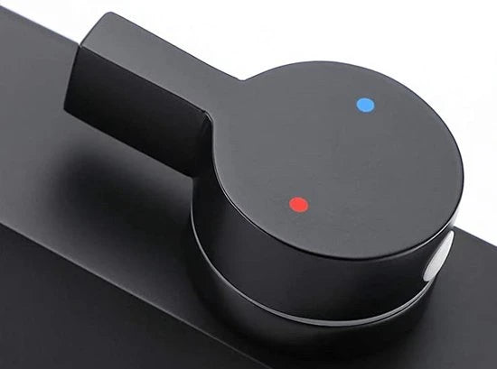 Wastafelkraan - Automatisch met sensor - Thomas Mat zwart - 16,5cm