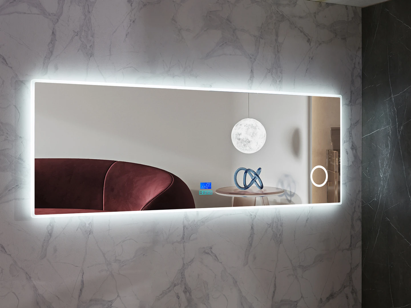 LED Badkamerspiegel - Bluetooth - Myla 200x70cm