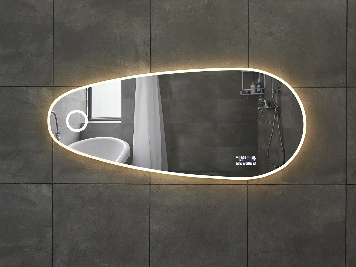 LED Badkamerspiegel - Bluetooth en speakers - Ana 160x70cm