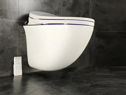 Hangend rimless toilet - Bidet - Nevada Glans wit - 54x36x36cm