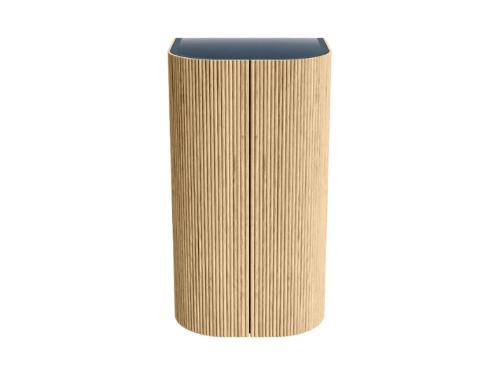 MONDIAZ - KURVE Kolomkast Badmeubel - 80cm - Oak (Eiken)