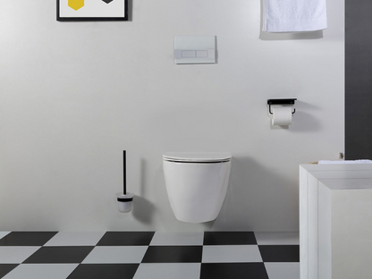 Hangend Toilet - Jama Randloos - Platte Softclose Zitting