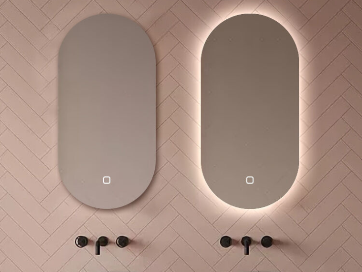 LED Badkamerspiegel Parma - Spiegelverwarming - 100x50 cm