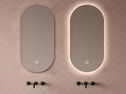 LED Badkamerspiegel Parma - Spiegelverwarming - 100x50 cm