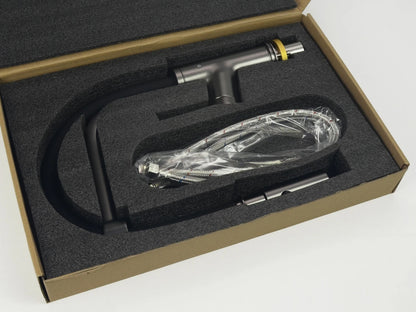 Keukenkraan - Uitneembare uitloop - Borago Gunmetal grey - 42cm
