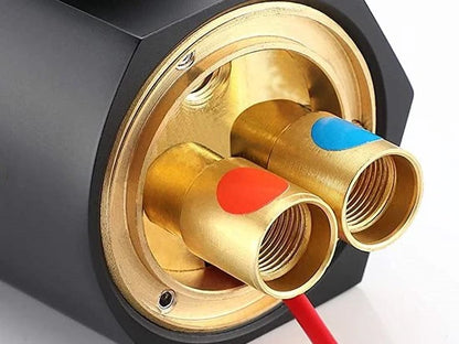 Wastafelkraan - Automatisch met sensor - Thomas Mat zwart - 16,5cm