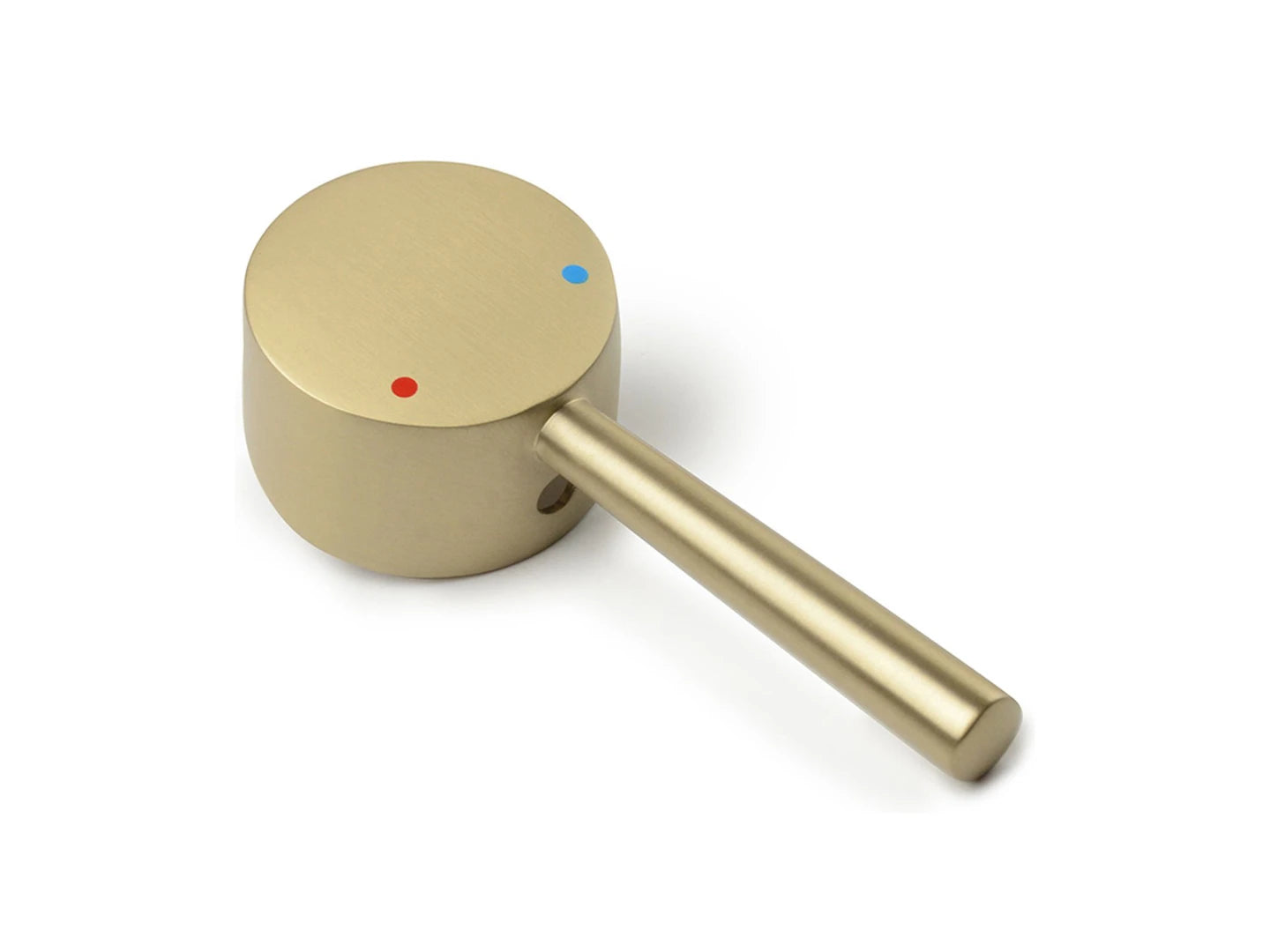 Inbouw badmengkraan - Cello Geborsteld goud - 20x28x9cm