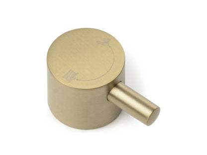 Inbouw badmengkraan - Cello Geborsteld goud - 20x28x9cm