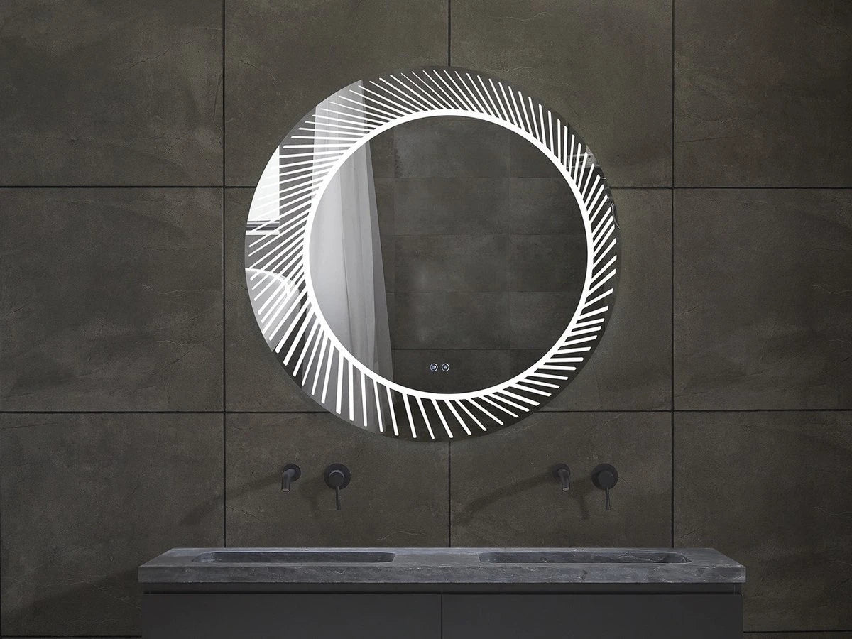 LED Badkamerspiegel - Imelda 100x100cm