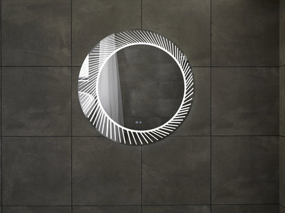 LED Badkamerspiegel - Imelda 100x100cm