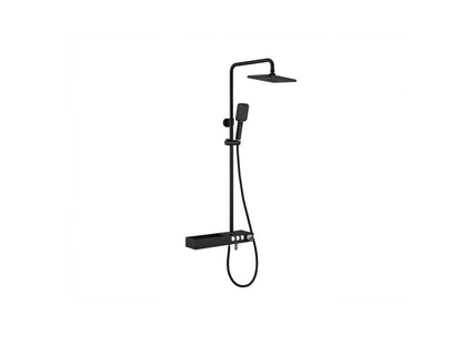 Thermostatisch opbouw regendoucheset - Alter Gunmetal grey