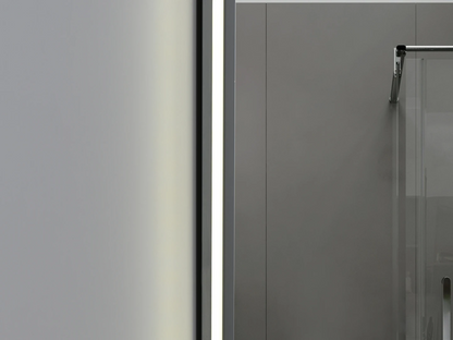 LED Badkamerspiegel - Bluetooth - Noël Gunmetal grey - 160x70cm
