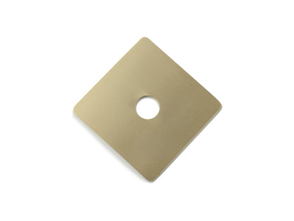 Inbouw badmengkraan - Cello Geborsteld goud - 20x28x9cm
