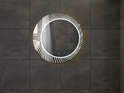 LED Badkamerspiegel - Imelda 100x100cm