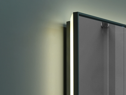 LED Badkamerspiegel - Bluetooth - Noël Gunmetal grey - 160x70cm