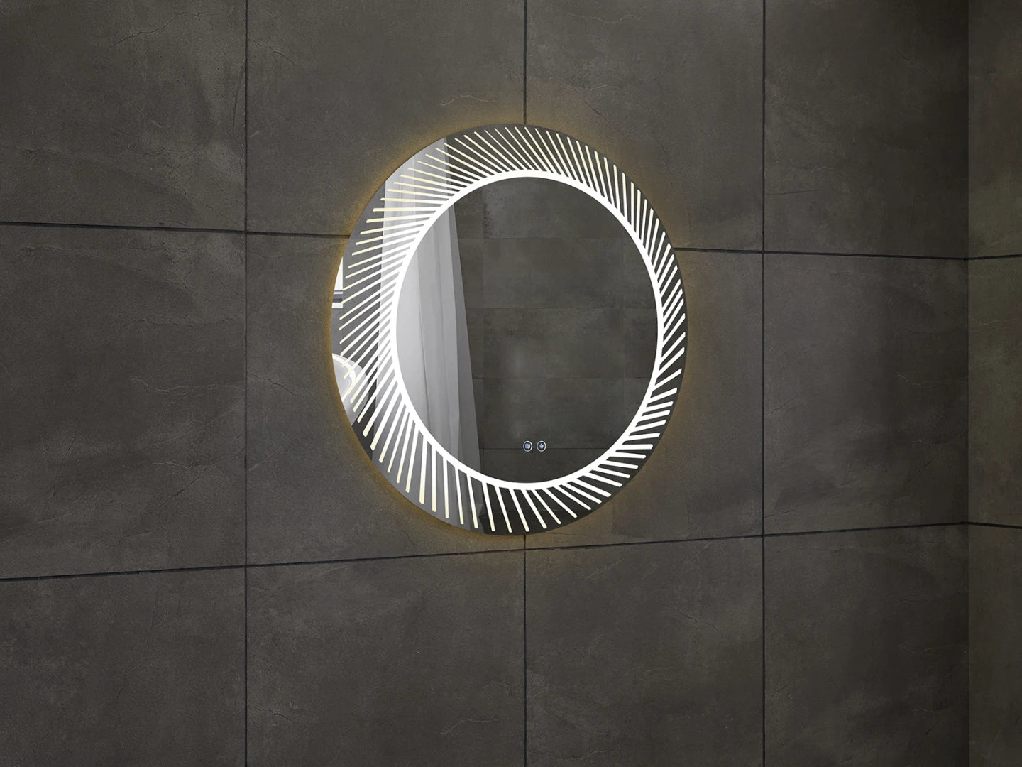 LED Badkamerspiegel - Imelda 100x100cm