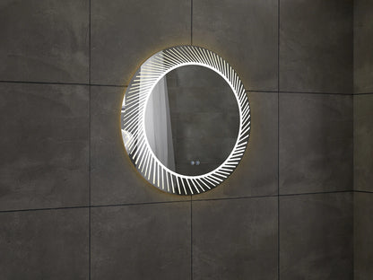 LED Badkamerspiegel - Imelda 100x100cm