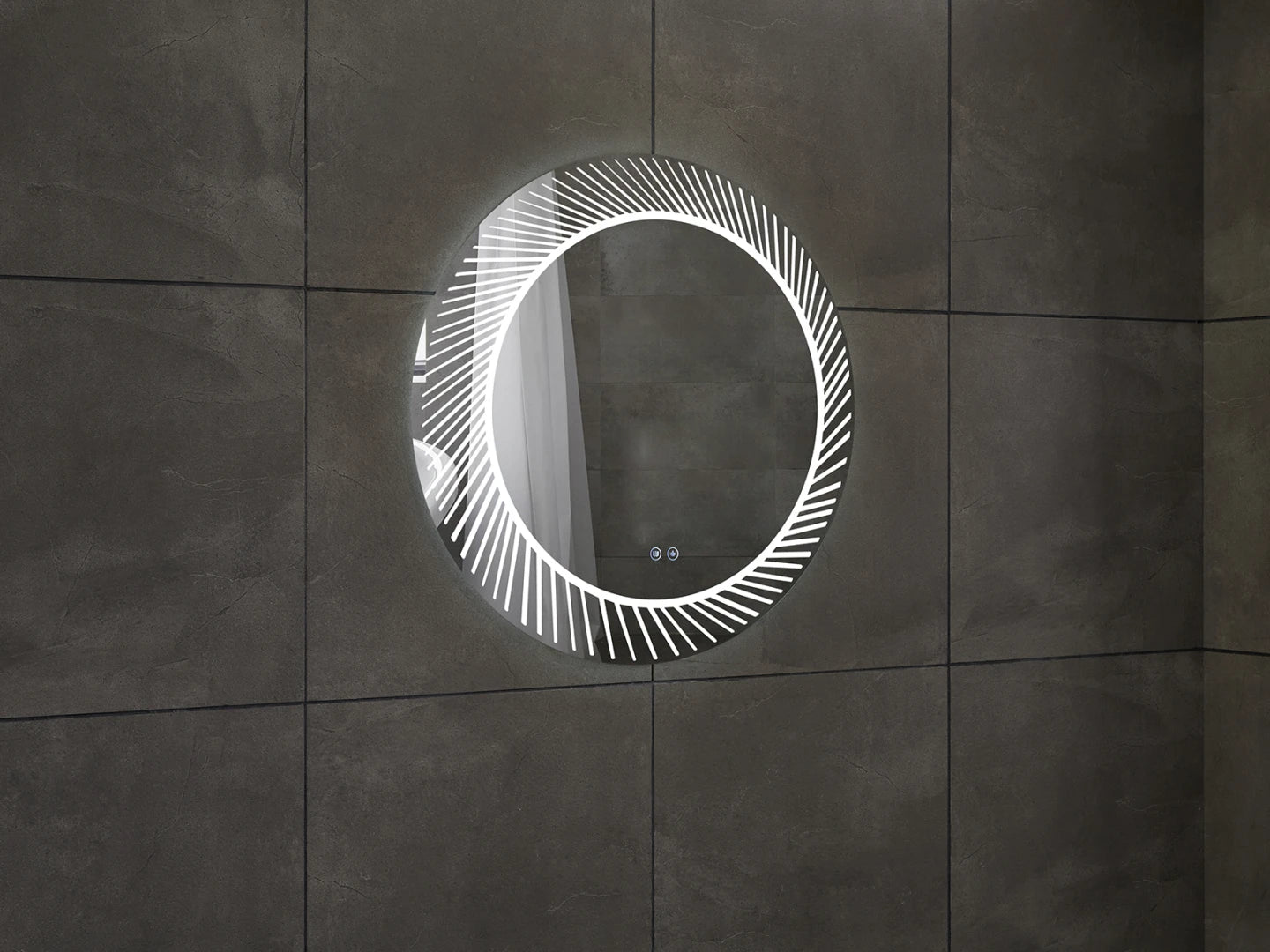 LED Badkamerspiegel - Imelda 100x100cm