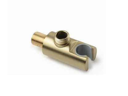 Inbouw badmengkraan - Cello Geborsteld goud - 20x28x9cm
