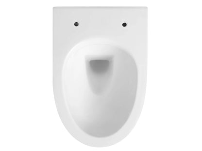 Hangend rimless toilet - Nevada Glans wit - 54x36x36cm