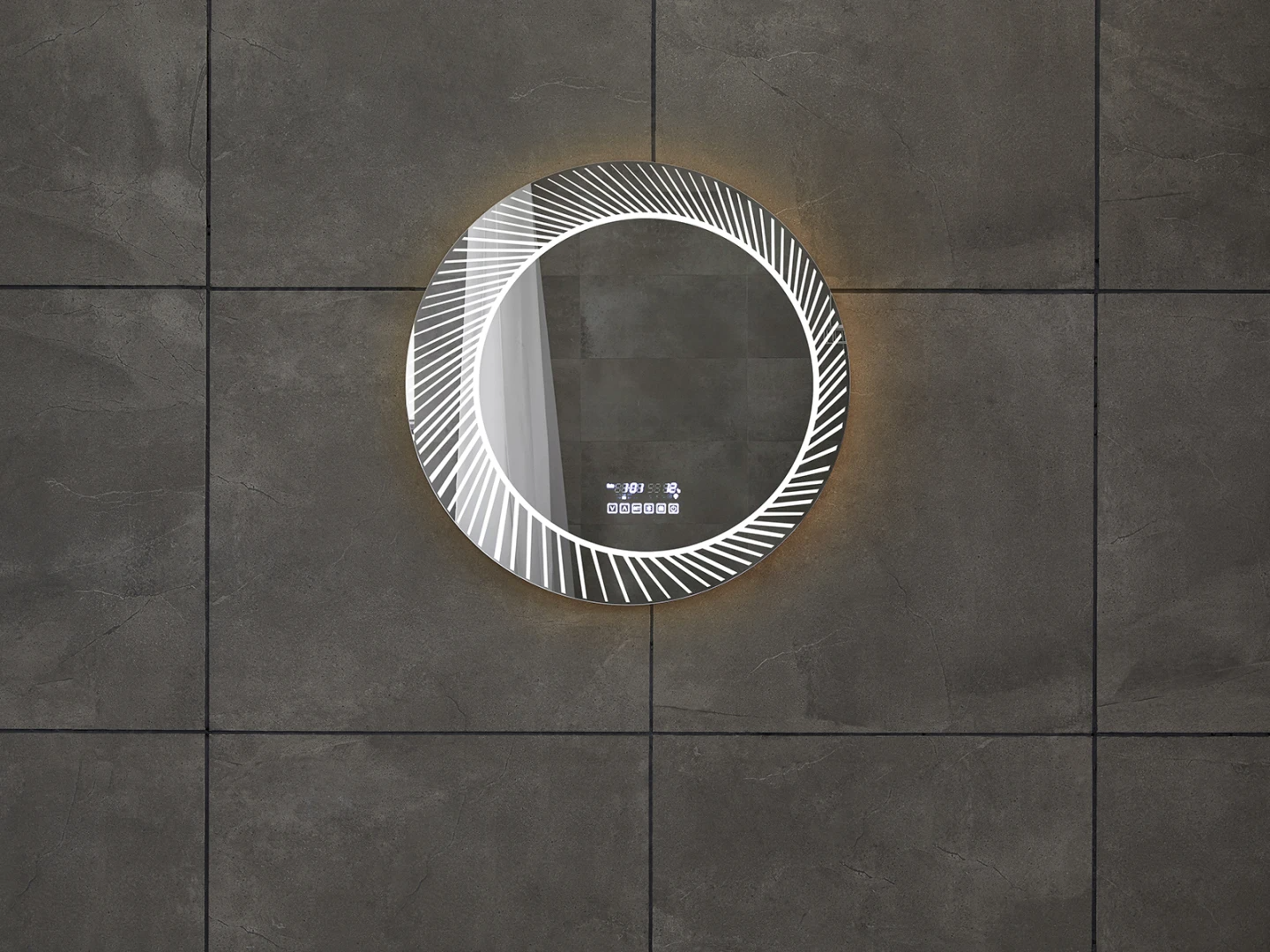 LED Badkamerspiegel - Bluetooth - Imelda 60x60cm