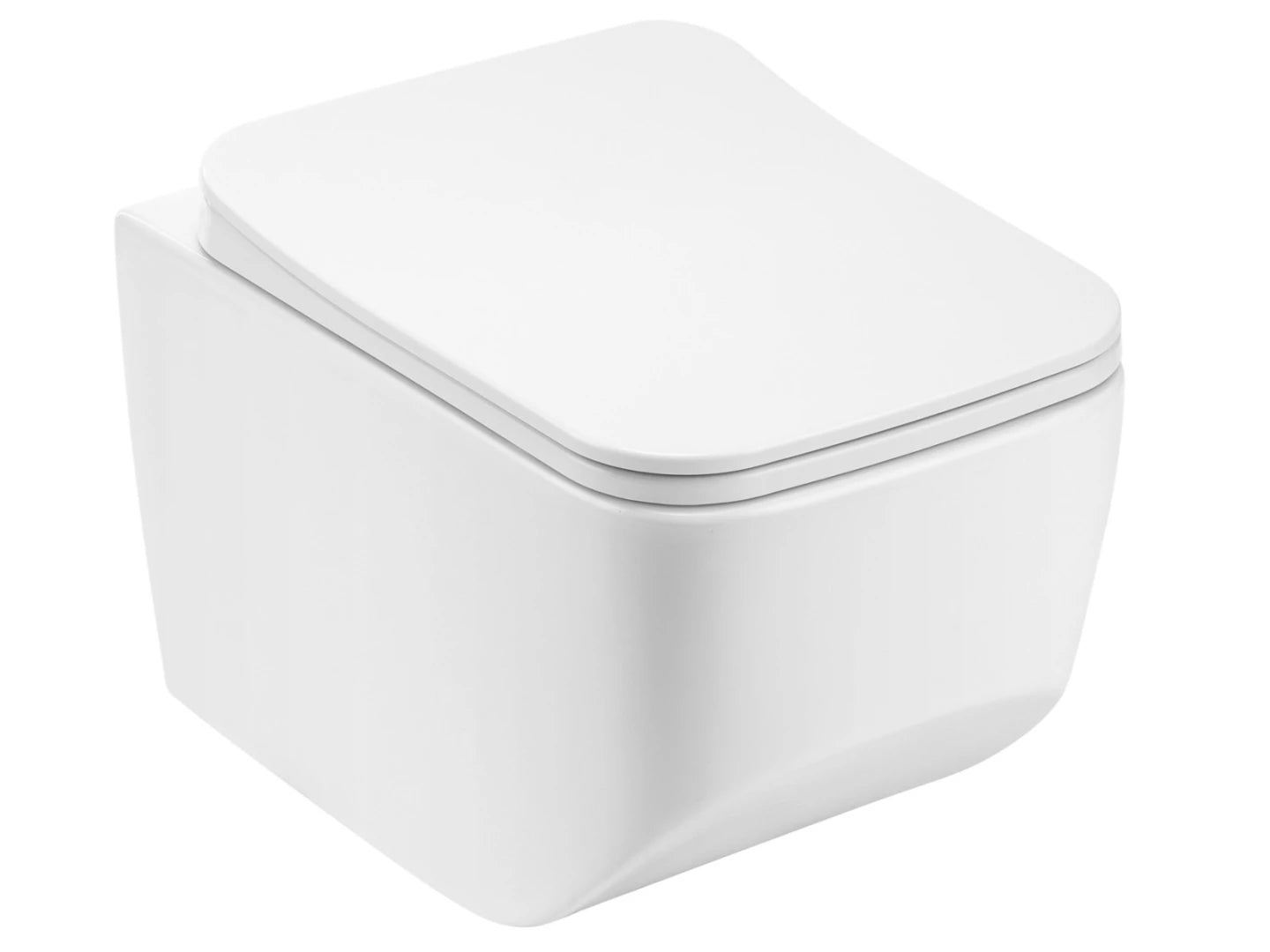 Hangend rimless toilet - Vermont Glans wit - 52x36x36cm