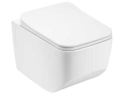 Hangend rimless toilet - Vermont Glans wit - 52x36x36cm