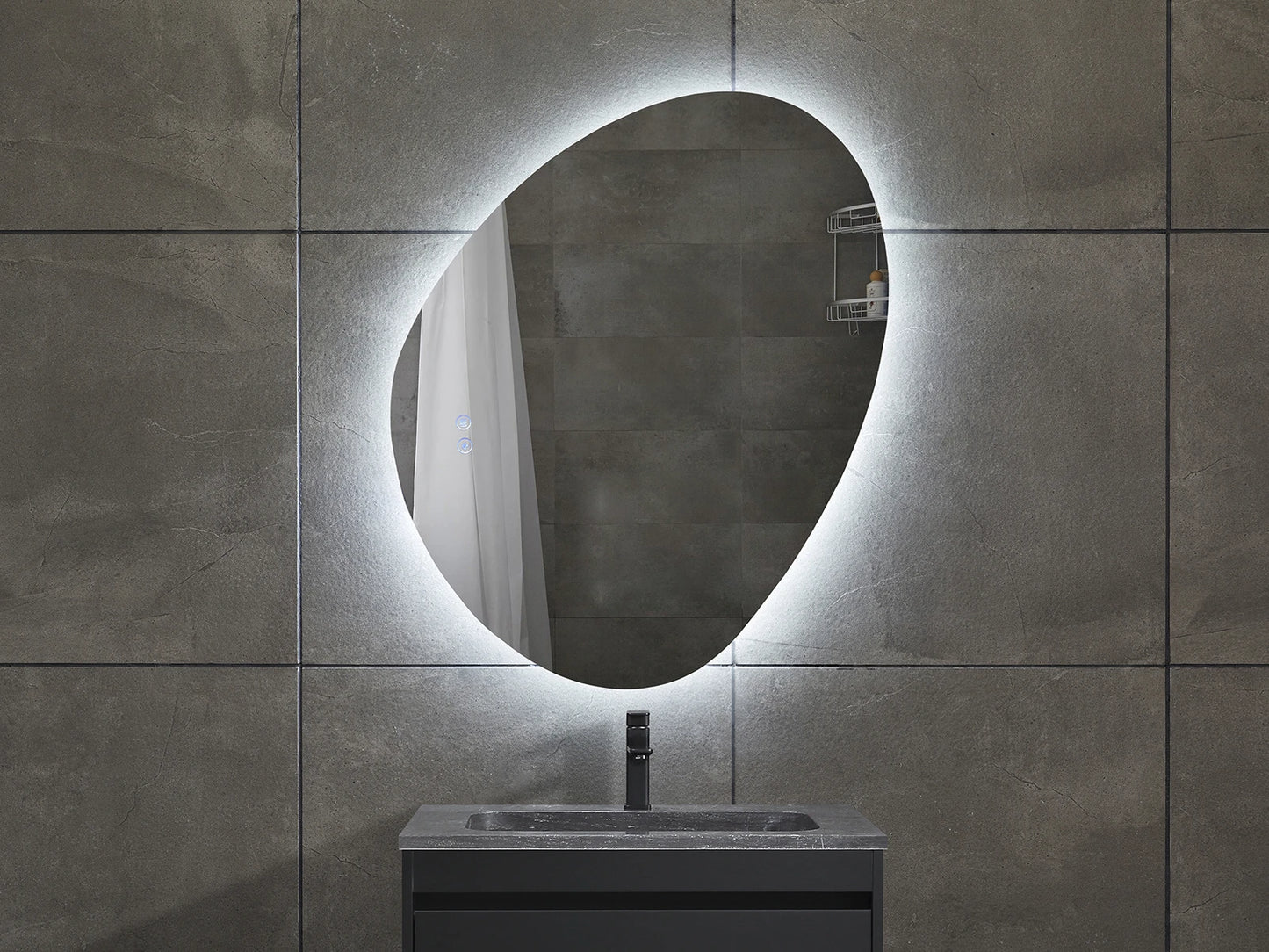 LED Badkamerspiegel - Horizontaal of verticaal - Josie 120x90cm