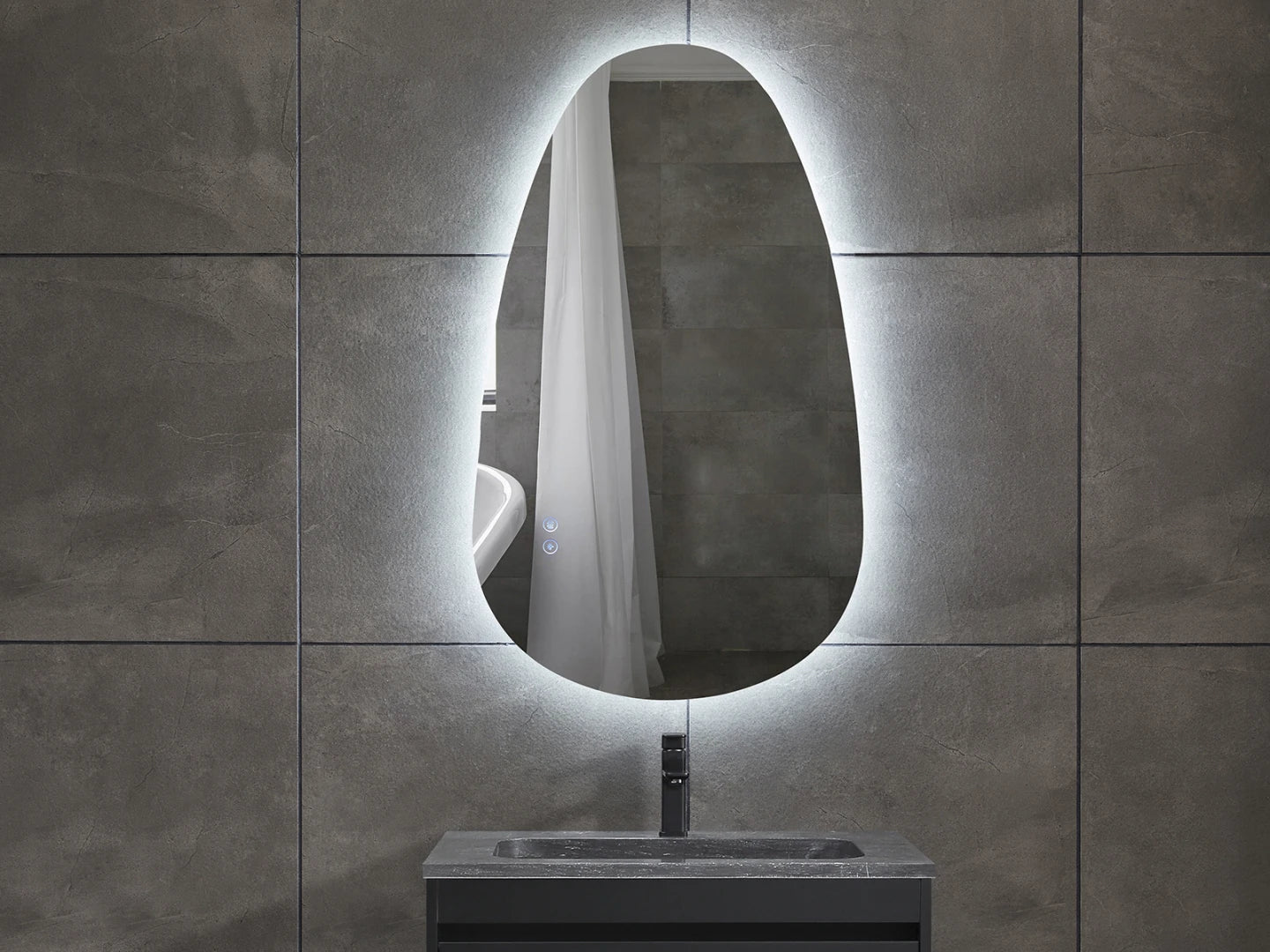 LED Badkamerspiegel - Horizontaal of verticaal - Ana 120x60cm