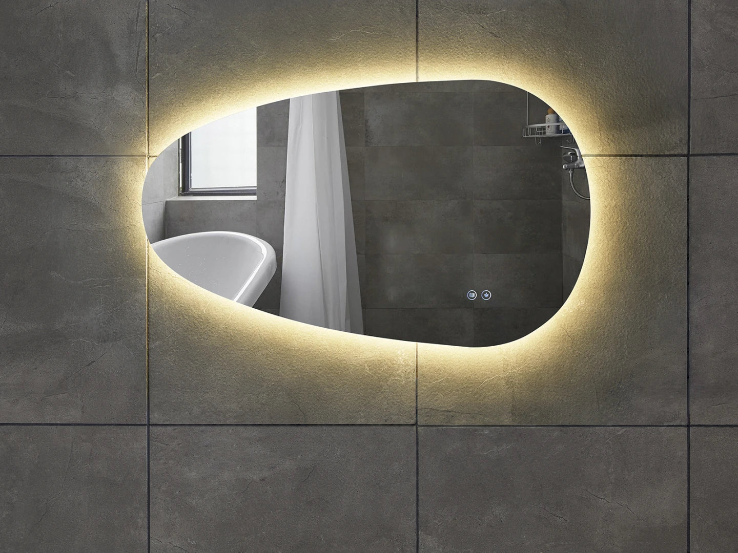 LED Badkamerspiegel - Horizontaal of verticaal - Ana 120x60cm