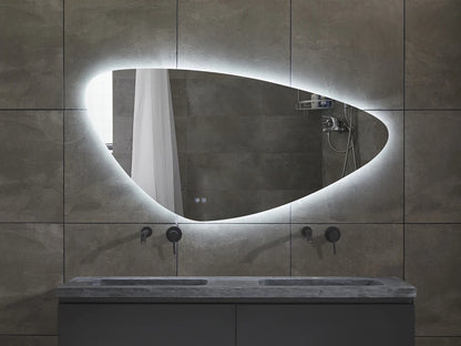 LED Badkamerspiegel - Horizontaal of verticaal - Catina 140x70cm