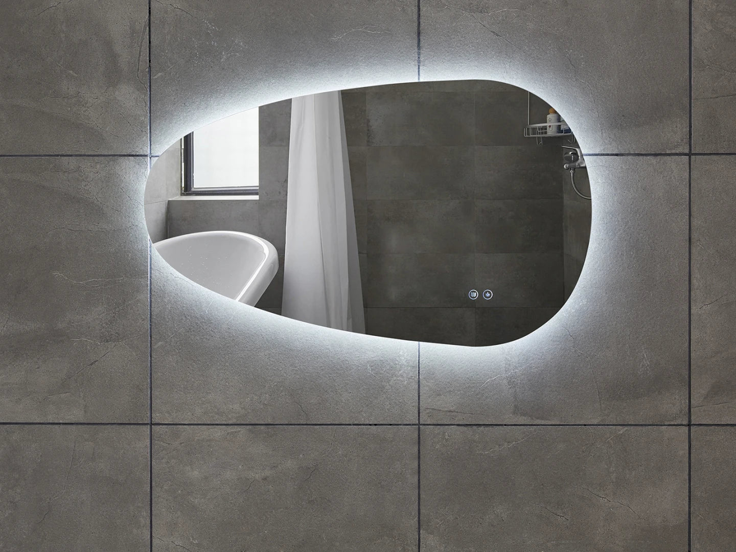 LED Badkamerspiegel - Horizontaal of verticaal - Ana 120x60cm