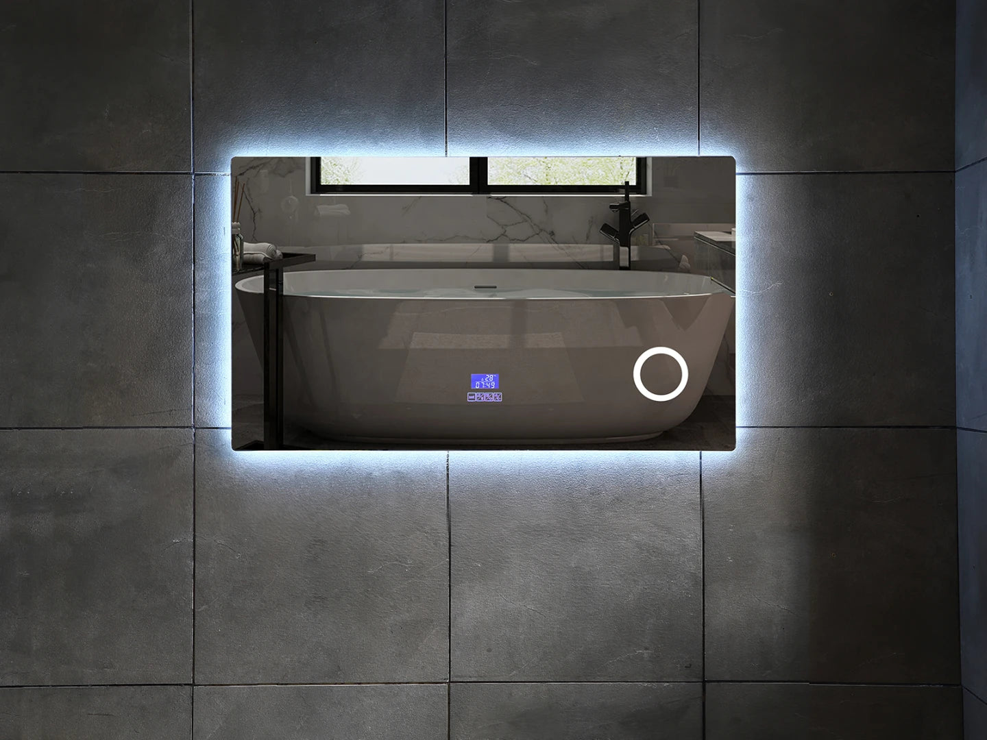 LED Badkamerspiegel - Bluetooth - Yade 100x70cm