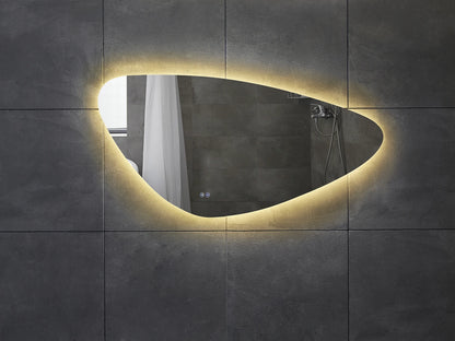 LED Badkamerspiegel - Horizontaal of verticaal - Catina 140x70cm