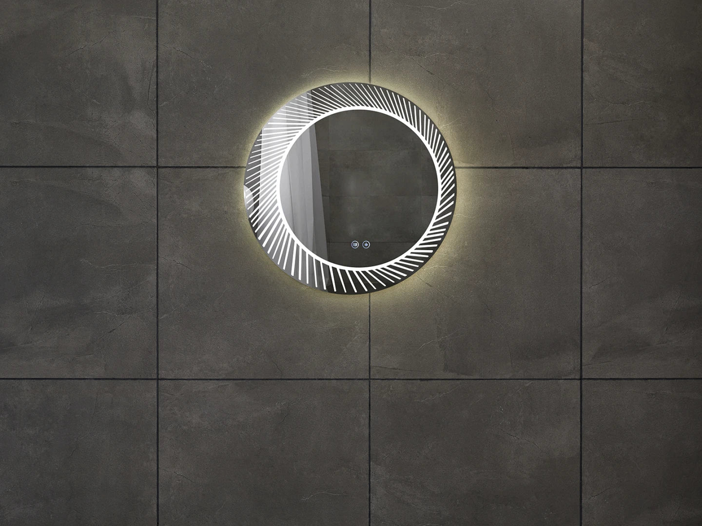 LED Badkamerspiegel - Imelda 60x60cm