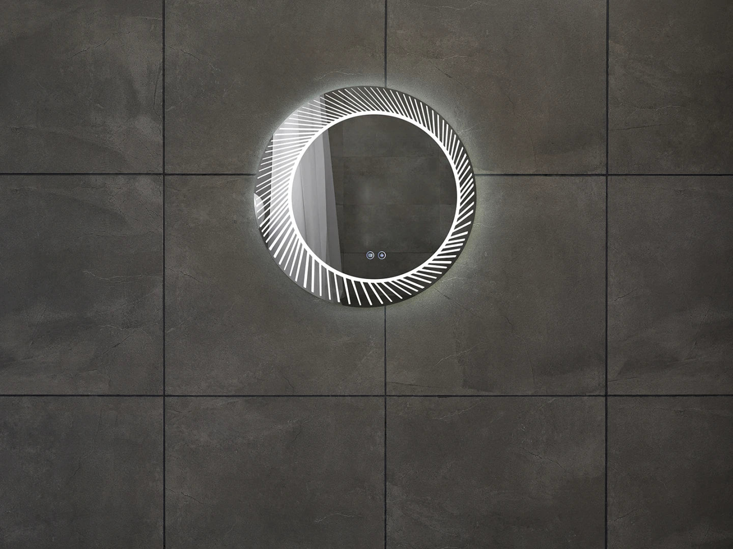 LED Badkamerspiegel - Imelda 60x60cm