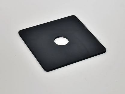 Inbouw badmengkraan - Cello Mat zwart - 20x28x9cm