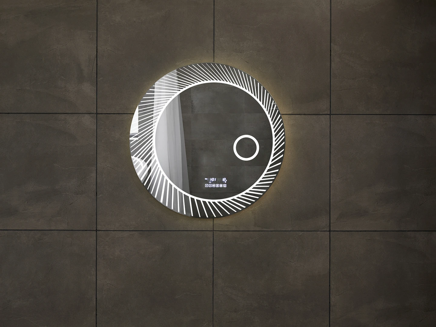 LED Badkamerspiegel - Bluetooth - Imelda 80x80cm