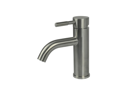 Hoge wastafelkraan - Xella Geborsteld goud - 28,5cm